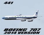 FS2004/FSX Boeing 707 -2014 Version - Varig 441 Textures